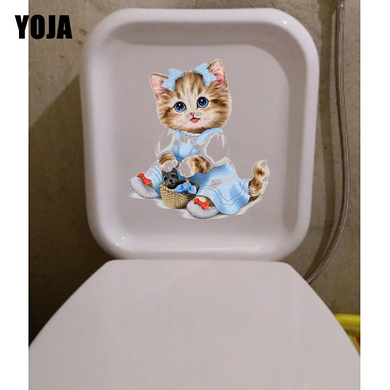 YOJA 20.2*23.1CM Fashion Cartoon Cat Wall Decal Kids Bedroom Decor Toiltte Stickers T1-0140
YOJA 20.2*23.1CM Fashion Cartoon Cat Wall Decal Kids Bedroom Decor Toiltte Stickers T1-0140