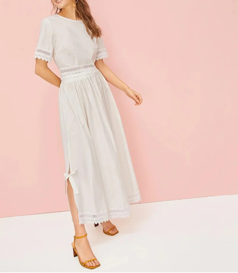 Cotton Two-Piece Dress Set 2019 Mid-Long Style Side Slit Solid White Womens Elegant Dress Female Casual Two-Piece Dress Set 2019
Cotton Two-Piece Dress Set 2019 Mid-Long Style Side Slit Solid White Womens Elegant Dress Female Casual Two-Piece Dress Set 2019