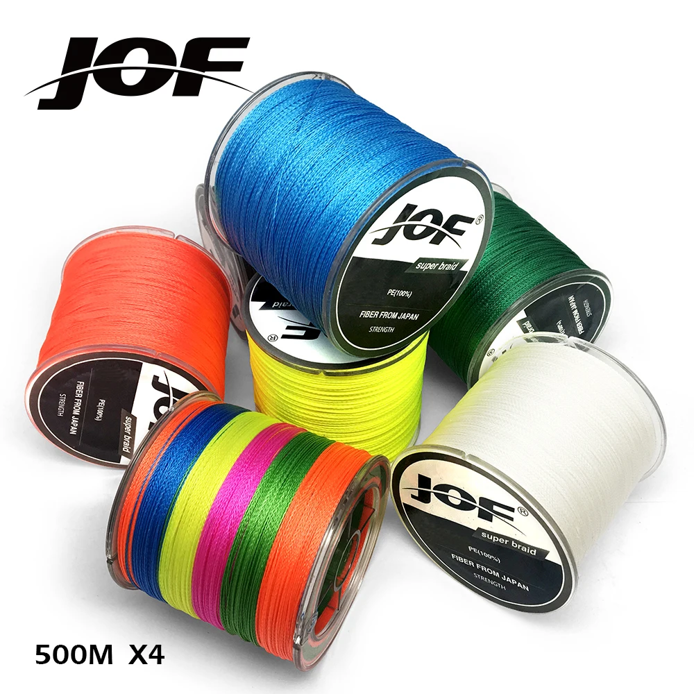 500M JOF Brand Power Up Series Good Quality Japan PE Braided Fishing Line Multifilament Fish Line Rope 10LB-80LB
500M JOF Brand Power Up Series Good Quality Japan PE Braided Fishing Line Multifilament Fish Line Rope 10LB-80LB
