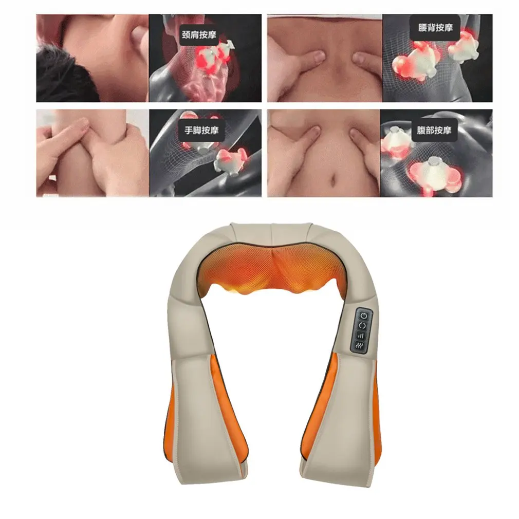Multi-function massage shawl household electric kneading car massager shoulder neck cervical physiotherapy instrument
Multi-function massage shawl household electric kneading car massager shoulder neck cervical physiotherapy instrument