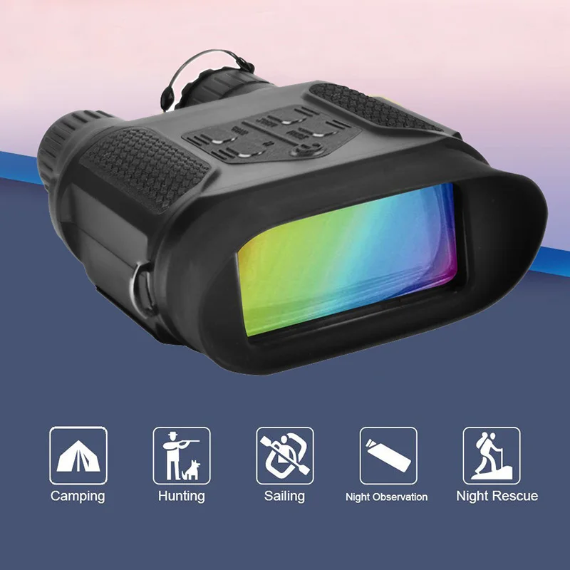 WG400B 7X31Digital Infrared Night Vision Binoculars 400M RangeNight Hunting Optic with Video and Picture Rifle Scope for Hunter
WG400B 7X31Digital Infrared Night Vision Binoculars 400M RangeNight Hunting Optic with Video and Picture Rifle Scope for Hunter