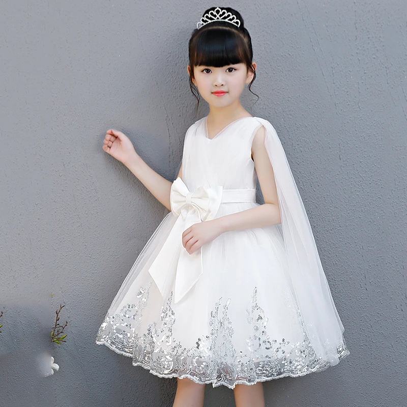 Sweet fairy princess ball gown children wedding clothes white pink red evening shawl dress for girl bow tie ball gowns prom kids
Sweet fairy princess ball gown children wedding clothes white pink red evening shawl dress for girl bow tie ball gowns prom kids