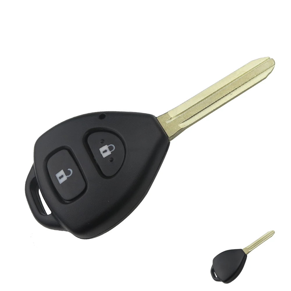 OkeyTech для Toyota Corolla RAV4 оболочка ключей 2/3/4 кнопка TOY43 лезвие брелок чехол