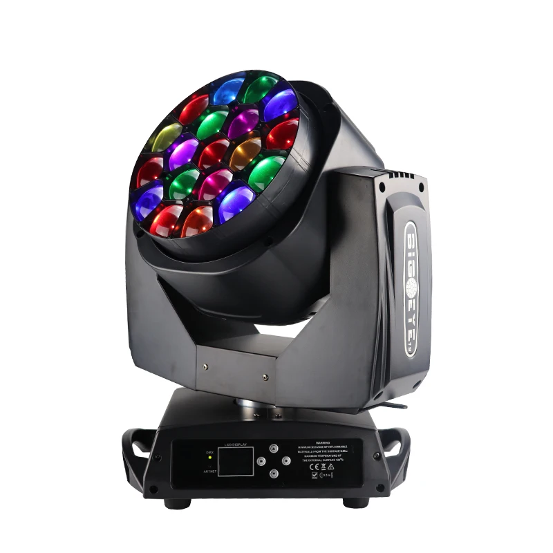 Big eye 19*15W led moving head beam wash K10 stage movable rotation zoom light for disco nightclub
Big eye 19*15W led moving head beam wash K10 stage movable rotation zoom light for disco nightclub