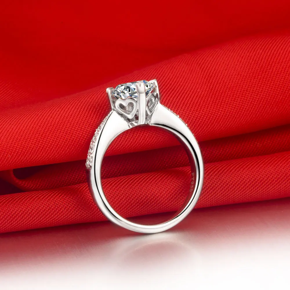 0.6Carat Love Print Wedding Ring SONA Marriage Diamond Ring Engagement For Women Micro Paved Sterling Silver Jewelry Wholesale
0.6Carat Love Print Wedding Ring SONA Marriage Diamond Ring Engagement For Women Micro Paved Sterling Silver Jewelry Wholesale