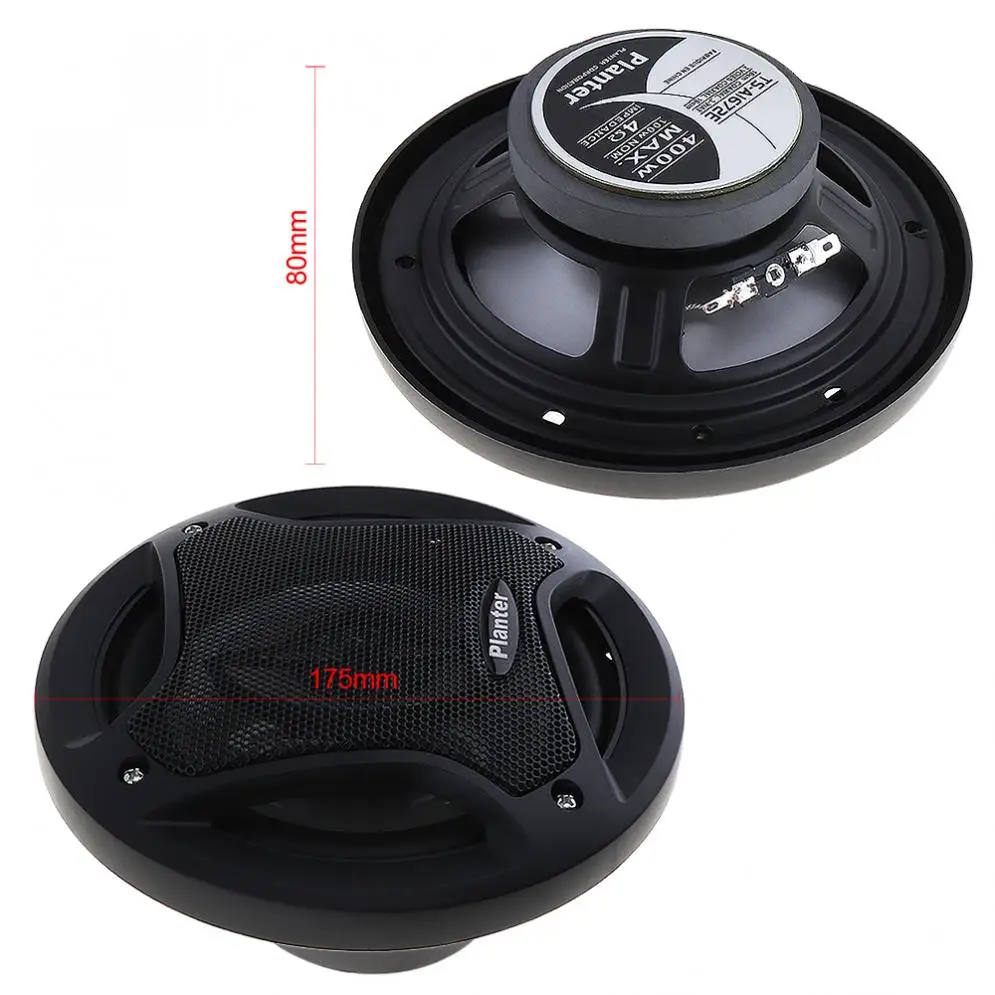 2pcs 6.5 Inch 400W Car HiFi Coaxial Speaker Vehicle Door Auto Audio Music Stereo Full Range Frequency Speakers for Cars
2pcs 6.5 Inch 400W Car HiFi Coaxial Speaker Vehicle Door Auto Audio Music Stereo Full Range Frequency Speakers for Cars