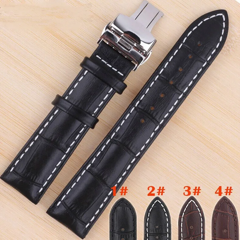2014 New Arrival High Quality Black Genuine Leather Watch Band Strap Deployment Steel Buckle Wrist Watch Band 18 19 20 22 24mm
2014 New Arrival High Quality Black Genuine Leather Watch Band Strap Deployment Steel Buckle Wrist Watch Band 18 19 20 22 24mm