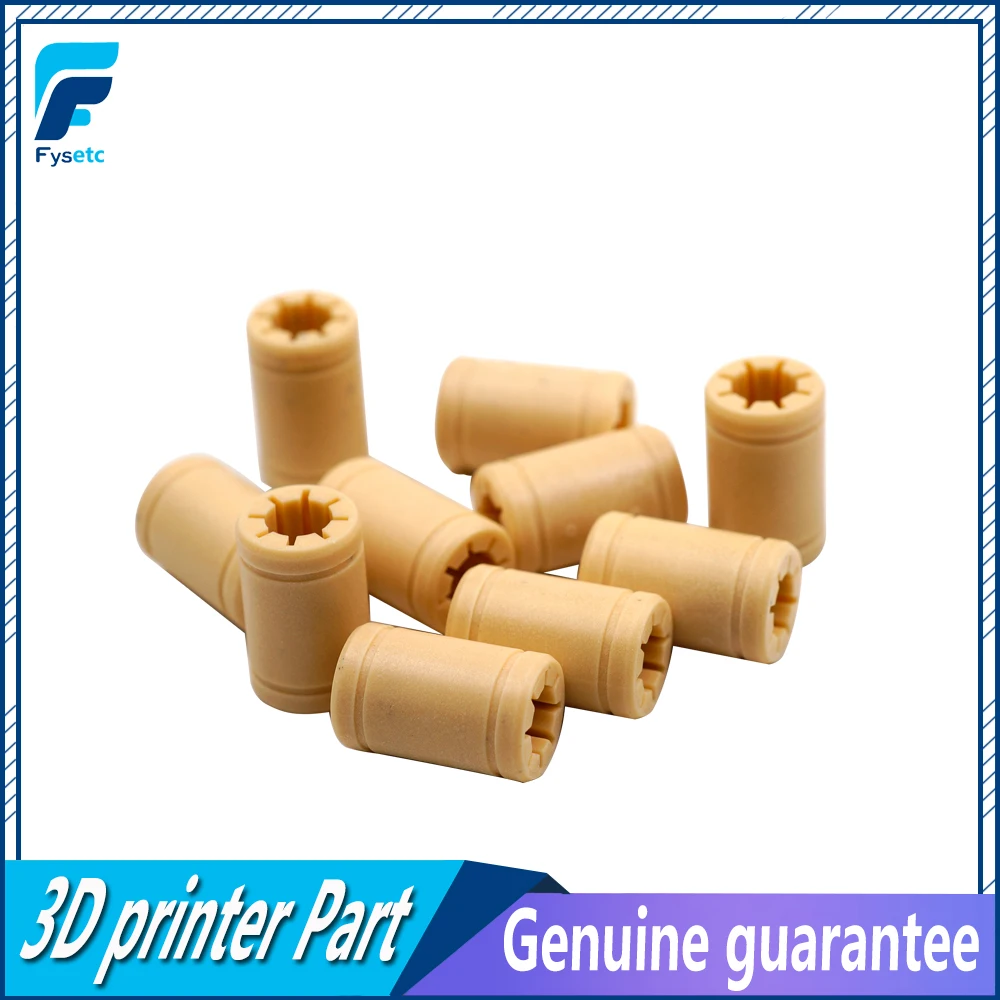 20pcs Polymer LM8UU Bearing - 8mm shaft RJ4JP-01-08 RJMP-01-08 R Solid Plastic Bearing 8 mm ID 15mm OD For 3D Printer Parts
20pcs Polymer LM8UU Bearing - 8mm shaft RJ4JP-01-08 RJMP-01-08 R Solid Plastic Bearing 8 mm ID 15mm OD For 3D Printer Parts
