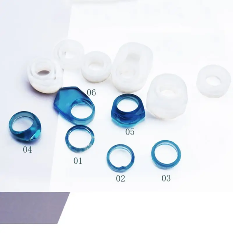 1 Set Epoxy Resin Kit Silicone Mold Ring Molds 3 Sizes Dropper DIY Jewelry Rings 16/16.6/17mm Handmade Gifts Accessories Finding
1 Set Epoxy Resin Kit Silicone Mold Ring Molds 3 Sizes Dropper DIY Jewelry Rings 16/16.6/17mm Handmade Gifts Accessories Finding