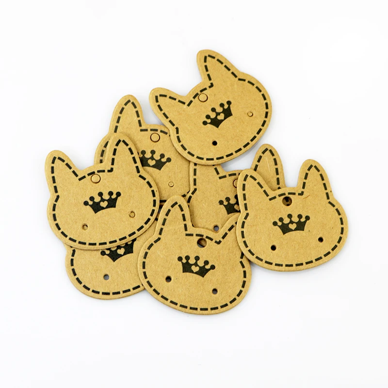 Hotsale 500pcs 3.7x3.5cm Paper Earrings Card Jewelry Ear Studs Display Cards Cat Head Shape Price Label Jewelry Tag
Hotsale 500pcs 3.7x3.5cm Paper Earrings Card Jewelry Ear Studs Display Cards Cat Head Shape Price Label Jewelry Tag