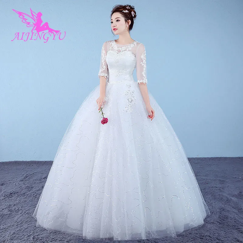 AIJINGYU 2021 beautiful Customized new hot selling cheap ball gown lace up back formal bride dresses wedding dress WK628
AIJINGYU 2021 beautiful Customized new hot selling cheap ball gown lace up back formal bride dresses wedding dress WK628