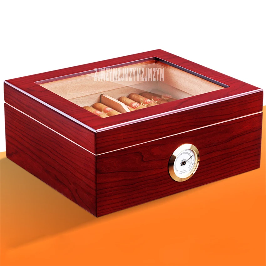 Large Capacity Cigar Box high-quality Solid Wood Cigar Humidor Box Constant Humidity Cigar Box With Hygrometer and Humidifier
Large Capacity Cigar Box high-quality Solid Wood Cigar Humidor Box Constant Humidity Cigar Box With Hygrometer and Humidifier
