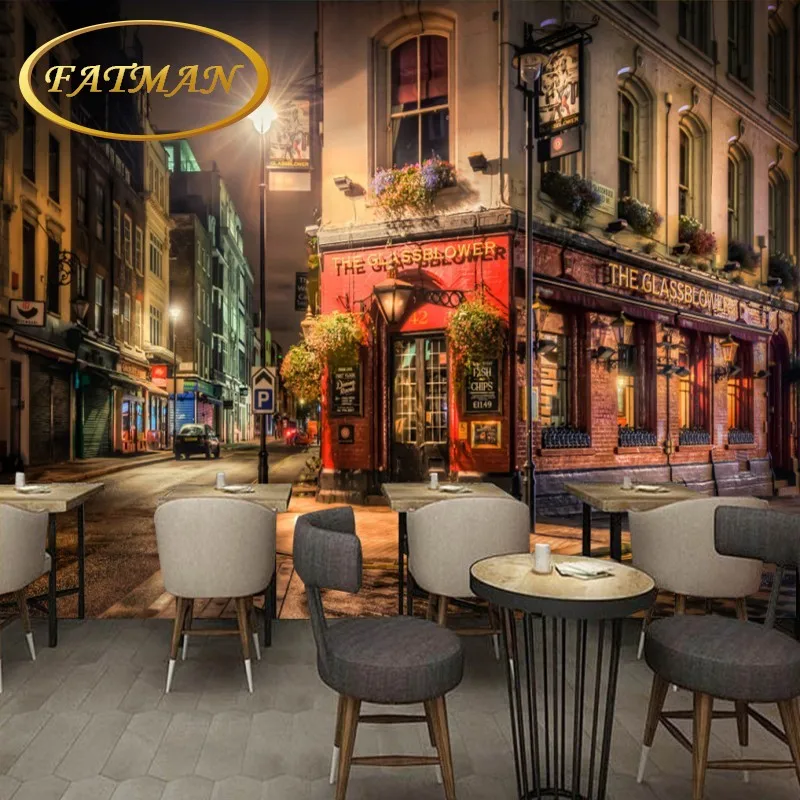 Dropship Fatman Photo Wallpaper European Retro Street View wall papers home decor Living Room Mural wallpaper papel de parede
Dropship Fatman Photo Wallpaper European Retro Street View wall papers home decor Living Room Mural wallpaper papel de parede