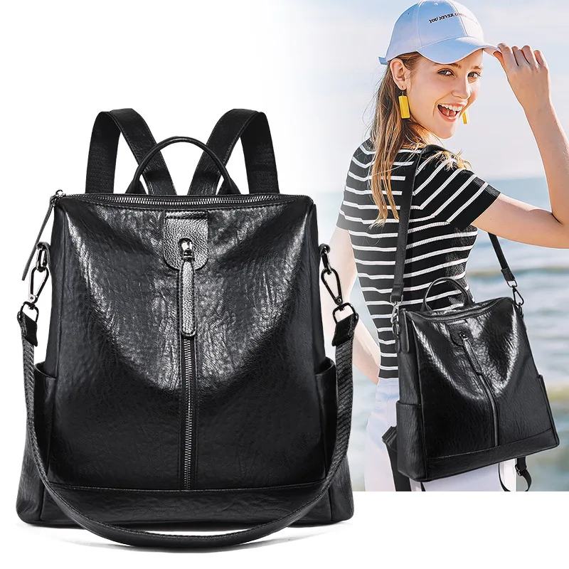 Women Backpack Genuine Leather Women Bags Designer Casual Real Leather Laptop Backpack Solid Female Trave Bag School Bag C748
Women Backpack Genuine Leather Women Bags Designer Casual Real Leather Laptop Backpack Solid Female Trave Bag School Bag C748