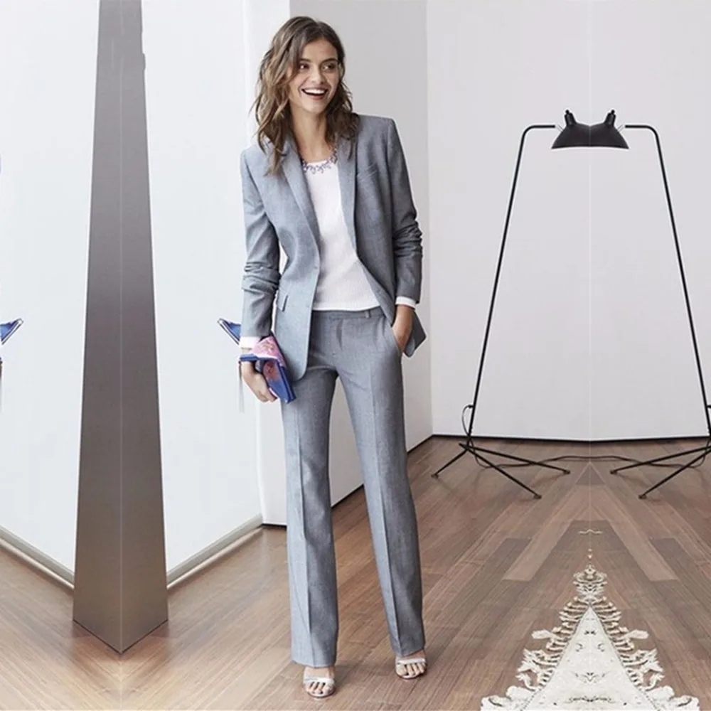 Women Pant Suits Notch Lapel Women Ladies Office Business Uniform Tuxedos Formal New Hot Suits Work Wear Set Custom W104
Women Pant Suits Notch Lapel Women Ladies Office Business Uniform Tuxedos Formal New Hot Suits Work Wear Set Custom W104