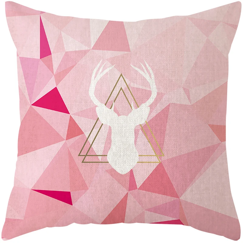 Decorative cushion cover/InsNordic Flamingo Fawn geometry Pink cotton pillow/Wholesale and retail cushions/Marine style waist
Decorative cushion cover/InsNordic Flamingo Fawn geometry Pink cotton pillow/Wholesale and retail cushions/Marine style waist