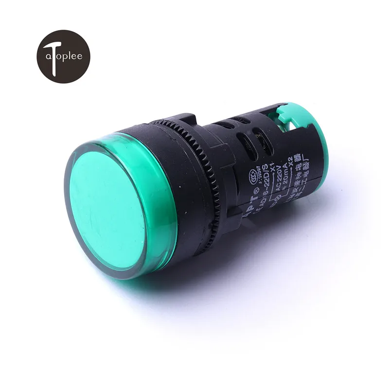 High Quality 5pcs/set Red Green Yellow Color 22mm LED Indicator Light Protective Degreee of the Head IP65 Hot Sale
High Quality 5pcs/set Red Green Yellow Color 22mm LED Indicator Light Protective Degreee of the Head IP65 Hot Sale