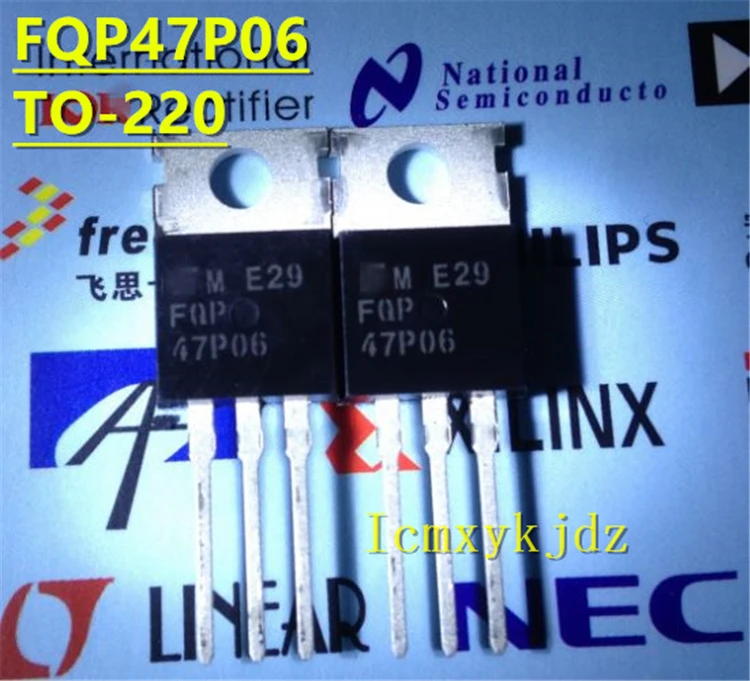 5 шт./лот, FQP47P06 TO-220 47A60V, новый оригинальный продукт, бесплатная доставка, быстрая доставка
5 шт./лот, FQP47P06 TO-220 47A60V, новый оригинальный продукт, бесплатная доставка, быстрая доставка