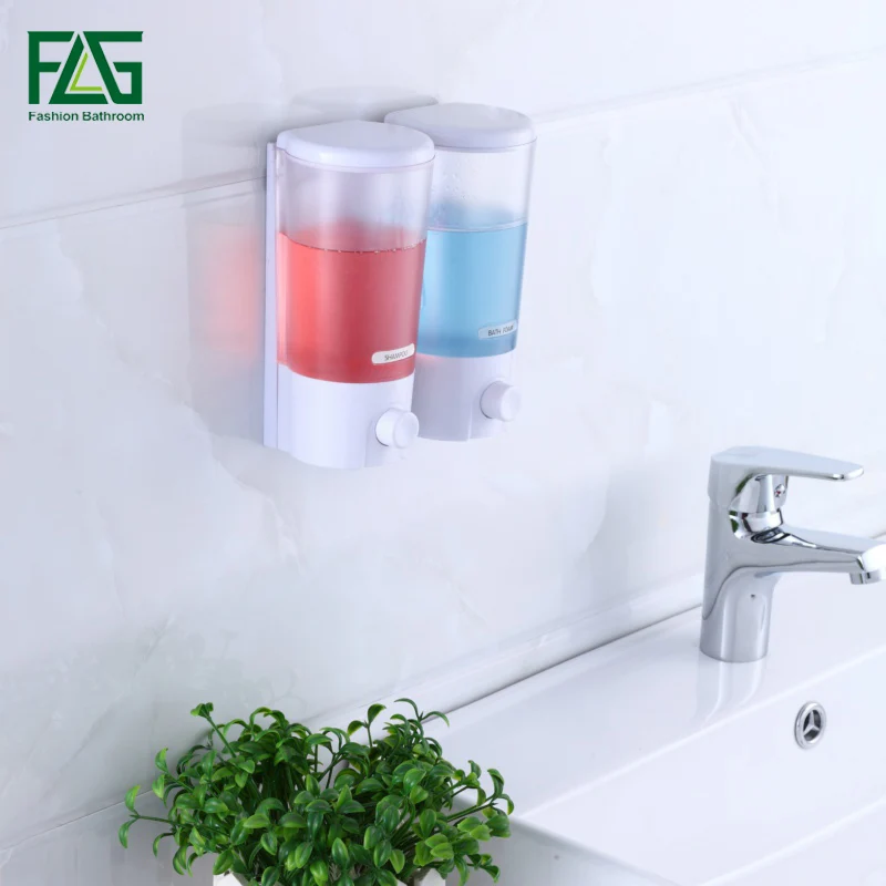 FLG 380*2ml/380*3ml Wall Mount Soap Sanitizer Shower Bath Shampoo Dispenser For Bathroom Washroom Liquid Soap Dispensers
FLG 380*2ml/380*3ml Wall Mount Soap Sanitizer Shower Bath Shampoo Dispenser For Bathroom Washroom Liquid Soap Dispensers