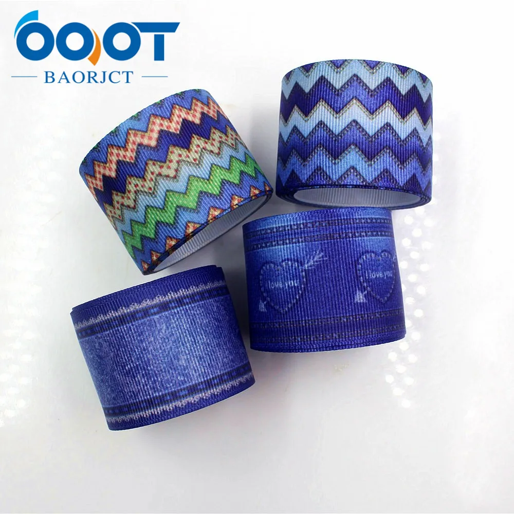 Ковбойские ленты OOOT BAORJCT 179283 38 мм 10 ярдов Термотрансферная печать решетка
