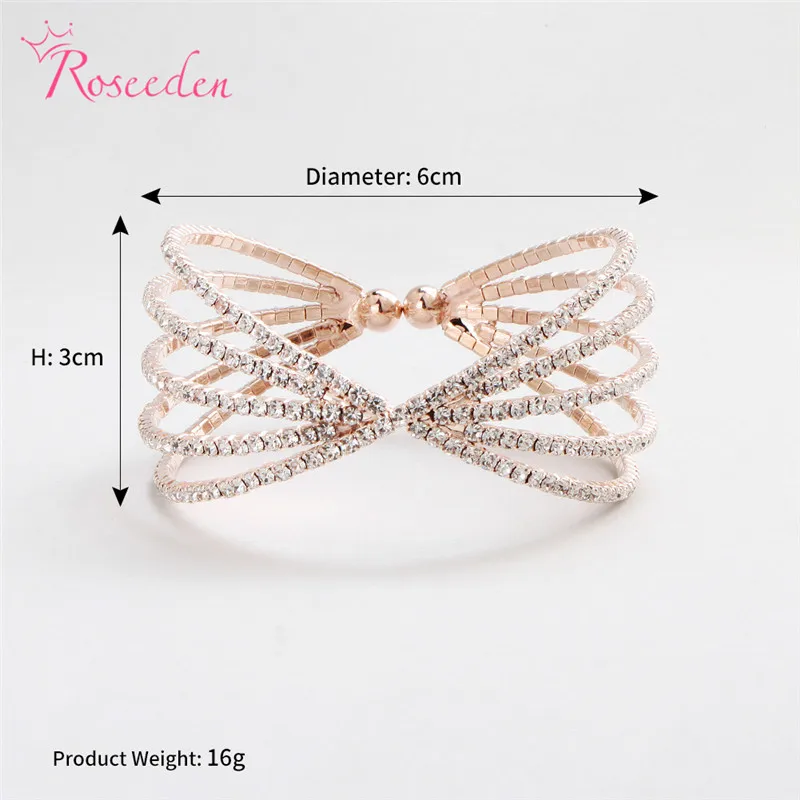 Fashion Crystal Wedding Bracelets Cuff Bangles For Women Gold Bridal Accessory Wholesale Price RE3099
Fashion Crystal Wedding Bracelets Cuff Bangles For Women Gold Bridal Accessory Wholesale Price RE3099