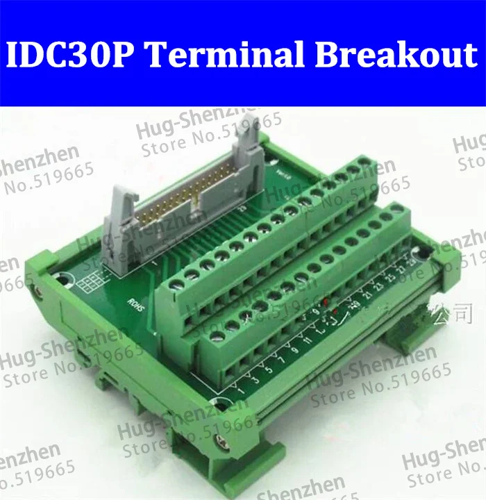 IDC30P IDC 30-контактный Штекерный разъем к 30 P клеммной колодке, Адаптер платы прерывания, PLC релейные клеммы, монтажный корпус на DIN-рейку-1 шт.
IDC30P IDC 30-контактный Штекерный разъем к 30 P клеммной колодке, Адаптер платы прерывания, PLC релейные клеммы, монтажный корпус на DIN-рейку-1 шт.
