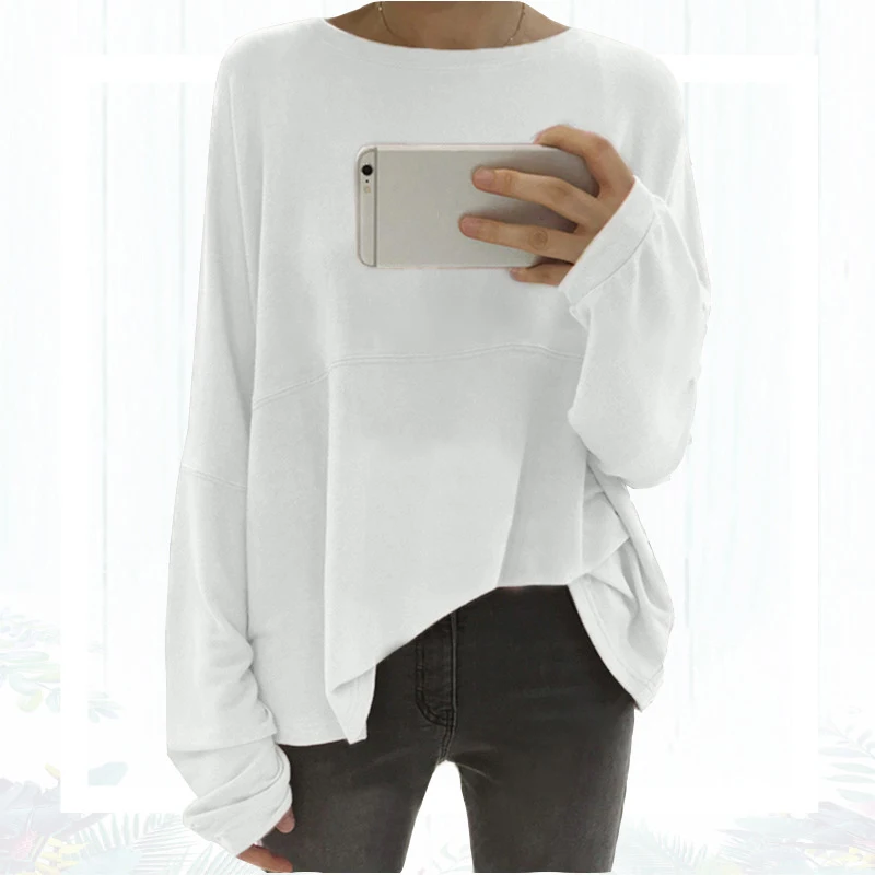 Women T-shirt 2018 Spring Autumn O Neck Long Sleeve Top Tees Ladies Loose Casual Pullover T Shirt Plus Size 5XL WS9696V
Women T-shirt 2018 Spring Autumn O Neck Long Sleeve Top Tees Ladies Loose Casual Pullover T Shirt Plus Size 5XL WS9696V