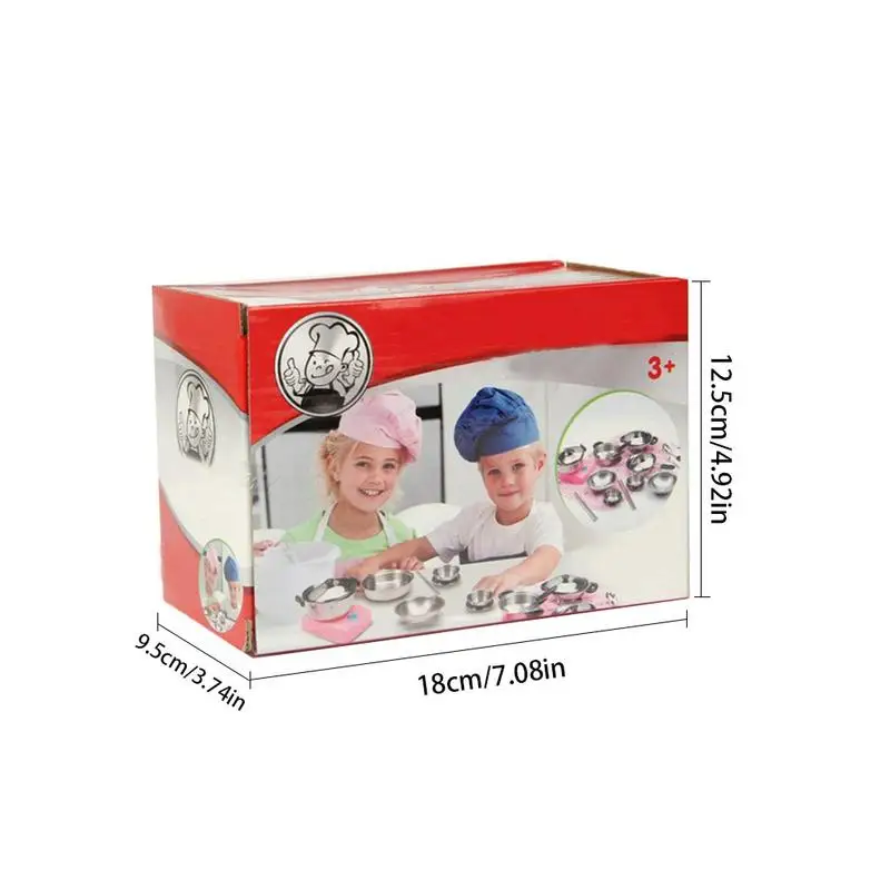 20 Children Play House Kitchen Toys Girl Cooking Rice Stainless Toys Stainless Steel Kitchen Utensils Education Set
20 Children Play House Kitchen Toys Girl Cooking Rice Stainless Toys Stainless Steel Kitchen Utensils Education Set