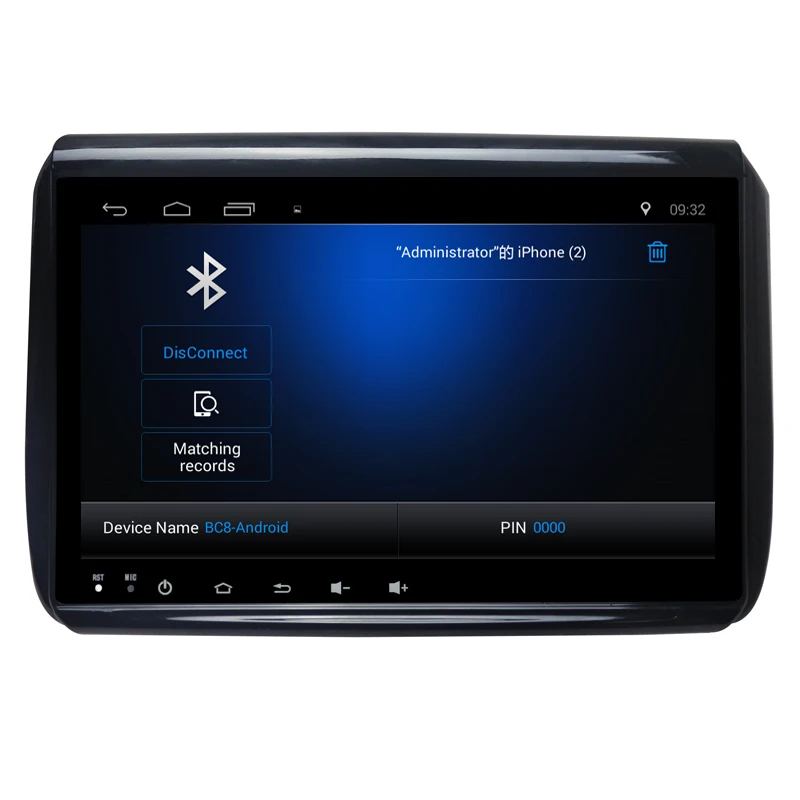 9 дюймов HD Android 6 0 четырехъядерный Автомобильный DVD радио плеер для Peugeot 208 2008 2014 2015