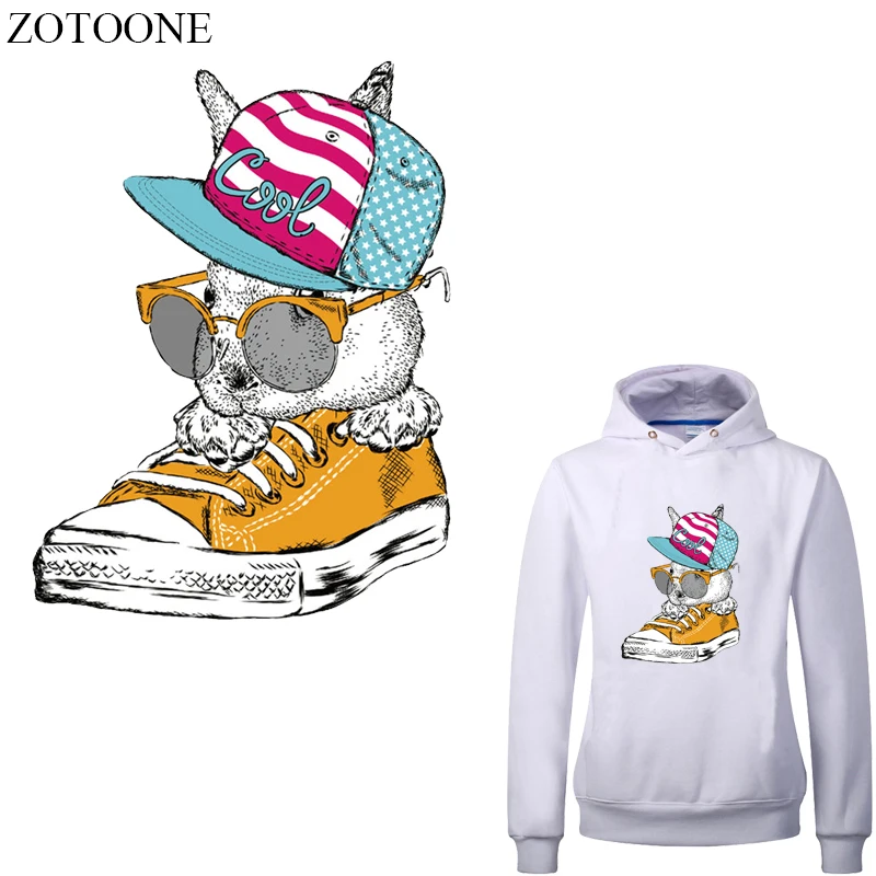 ZOTOONE Animal Shoes Hat Patch Iron-on Transfers for Clothing DIY T-shirt Heat Transfer Vinyl Stickers Stripes on Clothes
ZOTOONE Animal Shoes Hat Patch Iron-on Transfers for Clothing DIY T-shirt Heat Transfer Vinyl Stickers Stripes on Clothes