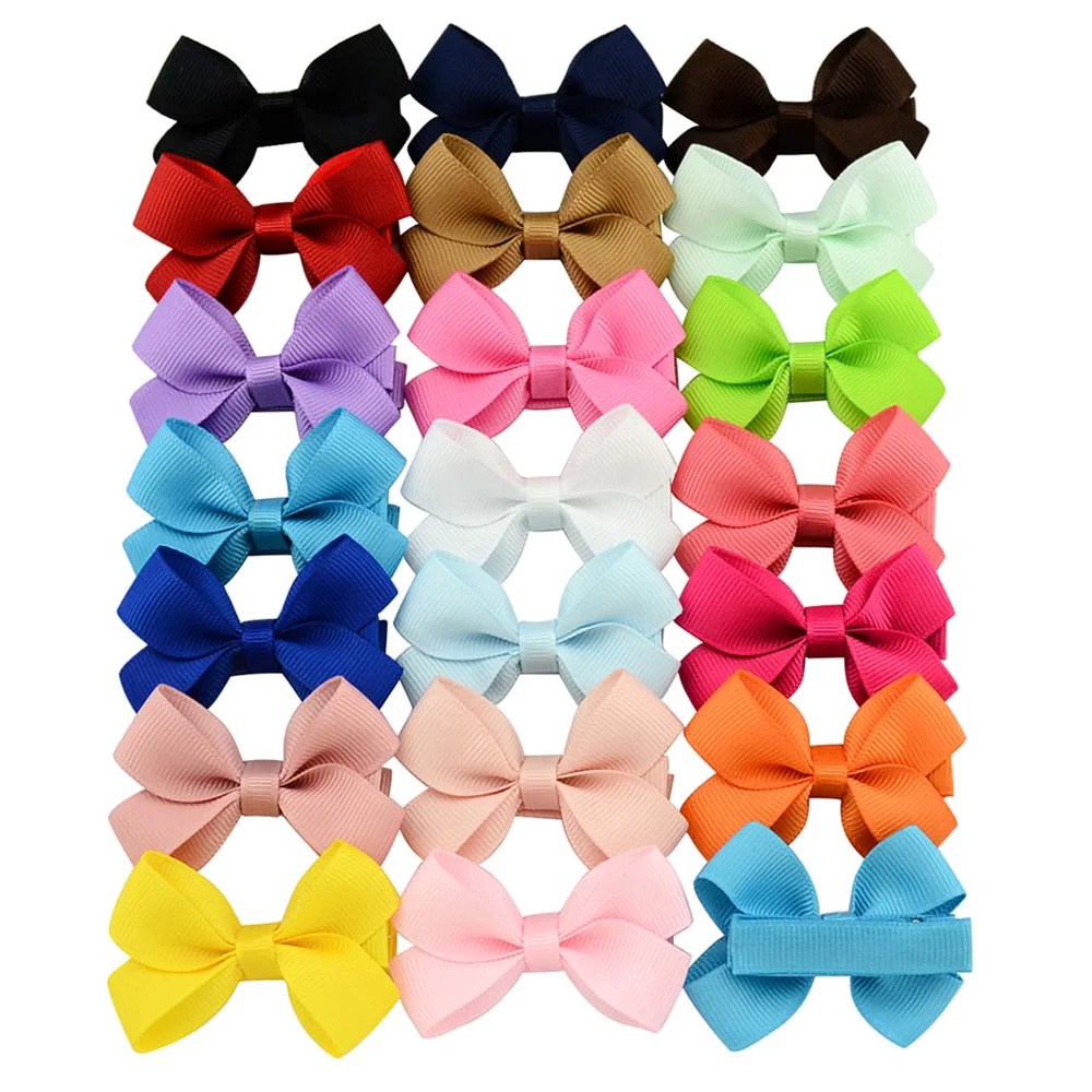 40pcs Solid Tiny Ribbon Bows Fully Lined Hair Clips Barrettes For Fine Hair Toddlers Girls Hair Ornaments DIY Hair Accessories
40pcs Solid Tiny Ribbon Bows Fully Lined Hair Clips Barrettes For Fine Hair Toddlers Girls Hair Ornaments DIY Hair Accessories