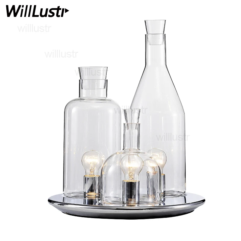 Replica ITRE Guido Rosati Bacco design 123 three bottles table lamp fashion clear milk white glass light bedside sofa side hotel
Replica ITRE Guido Rosati Bacco design 123 three bottles table lamp fashion clear milk white glass light bedside sofa side hotel