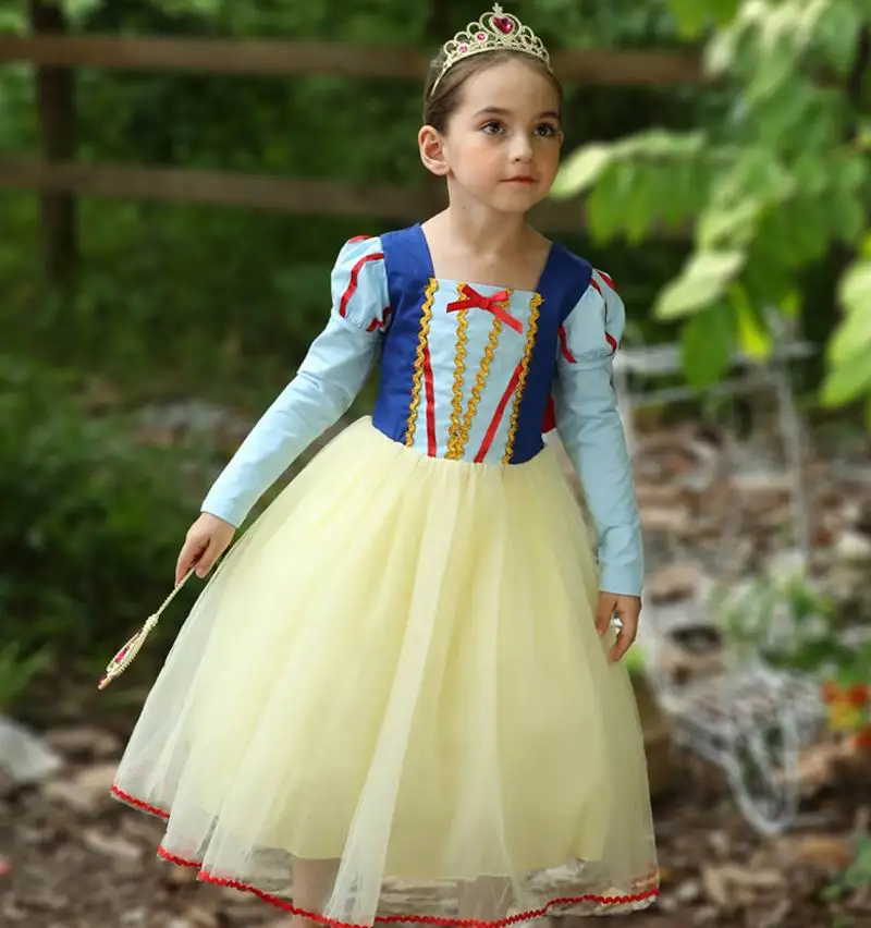Children Dress Purple Yellow Halloween perform Dress Puff Sleeve Girl Princess Dress Children Clothing 3-9 Years S419
Children Dress Purple Yellow Halloween perform Dress Puff Sleeve Girl Princess Dress Children Clothing 3-9 Years S419