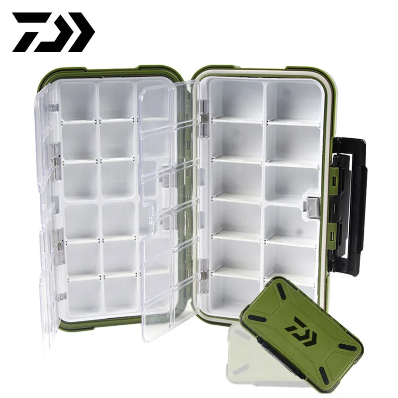 Multifunctional DAIWA Waterproof Fishing Tackle Box Shockproof Lattice Box Storage Fishing Lure Spoon Hook Bait Fishing Gear Box
Multifunctional DAIWA Waterproof Fishing Tackle Box Shockproof Lattice Box Storage Fishing Lure Spoon Hook Bait Fishing Gear Box