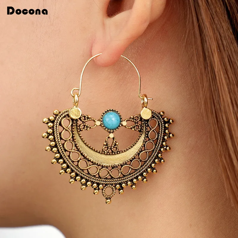 Docona Vintage New Arrival Drop Earrings For Women Ladies Gold Silver Color Hollow Semicircle Geometric Jewelry Present 6912
Docona Vintage New Arrival Drop Earrings For Women Ladies Gold Silver Color Hollow Semicircle Geometric Jewelry Present 6912