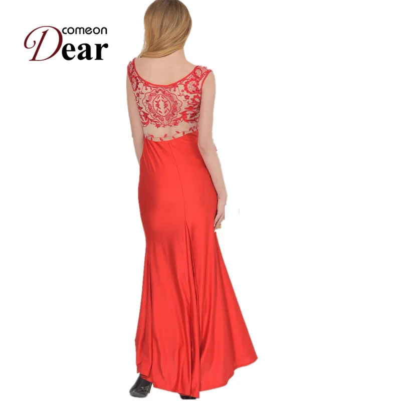 Comeondear Fashion Women Lady Long Dresses Blue Red Colors Lace Dress New 2021 Sleeveless VA1008 Floor Length Elegant Dress
Comeondear Fashion Women Lady Long Dresses Blue Red Colors Lace Dress New 2021 Sleeveless VA1008 Floor Length Elegant Dress