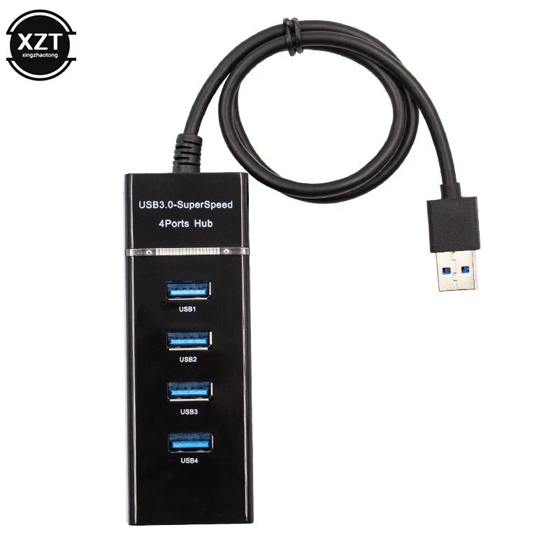 Высокоскоростной концентратор USB 3 0 4 порта мульти концентраторы usb разветвитель