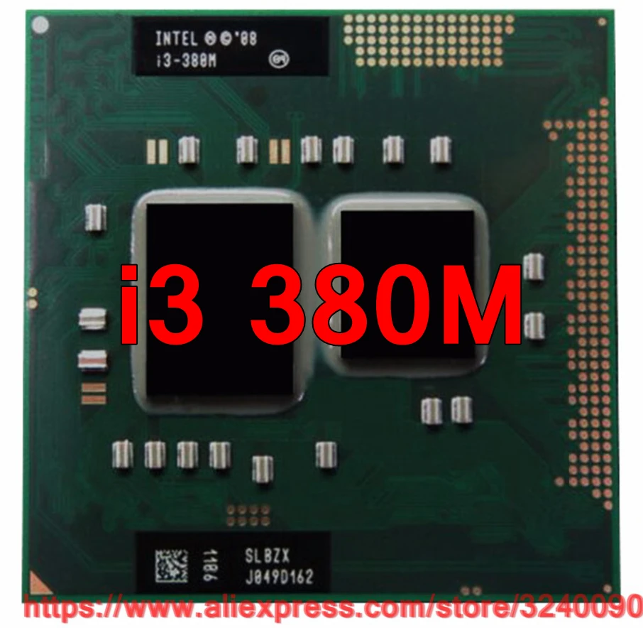 Оригинальный lntel Core i3 380M 2 53 ГГц двухъядерный процессор PGA988 мобильный ноутбук
