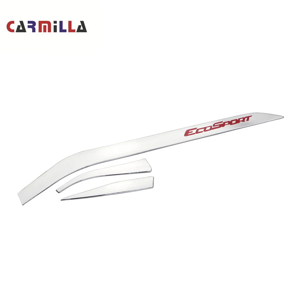 Carmilla 3 шт./компл. автомобильные ABS хромированные наклейки для хранения для Ford Ecosport 2012 - 2017 LHD аксессуары
Carmilla 3 шт./компл. автомобильные ABS хромированные наклейки для хранения для Ford Ecosport 2012 - 2017 LHD аксессуары