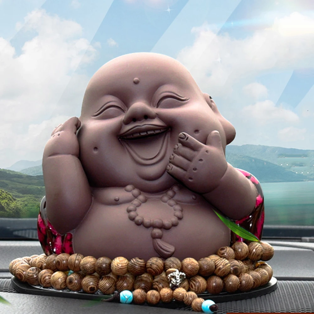Car Ornaments Cute Maitreya Buddha Figurine Home Furnishing Buddhist Automobiles Dashboard Interior Decoration Car Accessories
Car Ornaments Cute Maitreya Buddha Figurine Home Furnishing Buddhist Automobiles Dashboard Interior Decoration Car Accessories