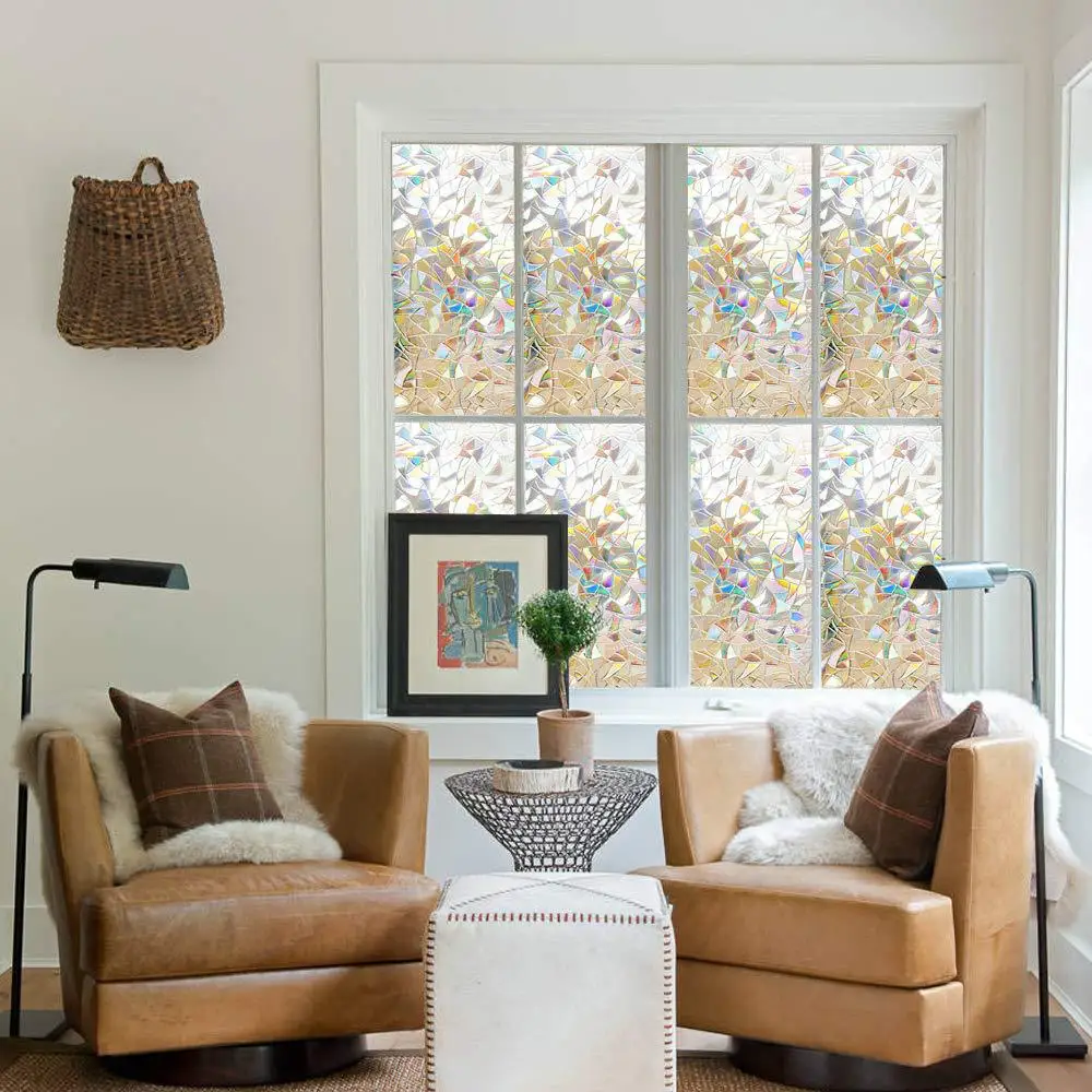 Wide 45/60cm Privacy No-glue Frosted Window Cover Film PVC Laser Static Cling Glass Window Sticker Waterproof Foil Bathroom
Wide 45/60cm Privacy No-glue Frosted Window Cover Film PVC Laser Static Cling Glass Window Sticker Waterproof Foil Bathroom
