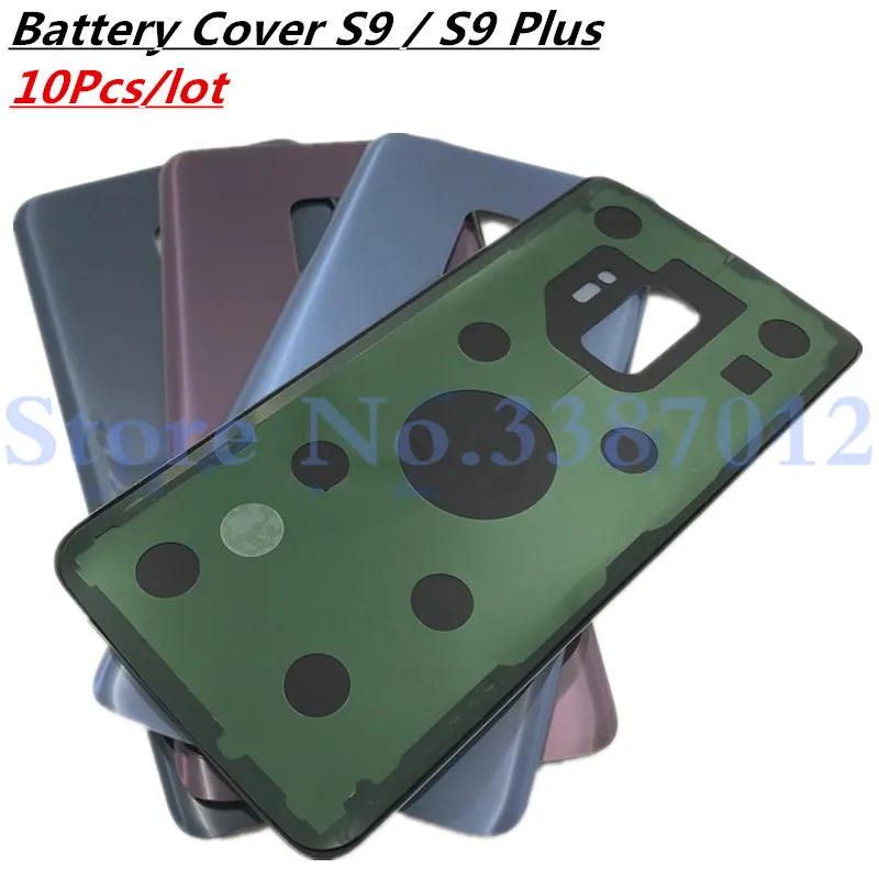 10Pcs New For Samsung Galaxy S9 Plus G965F G960 Battery Glass Back Cover Rear Door Replacement Repair Parts With Logo
10Pcs New For Samsung Galaxy S9 Plus G965F G960 Battery Glass Back Cover Rear Door Replacement Repair Parts With Logo