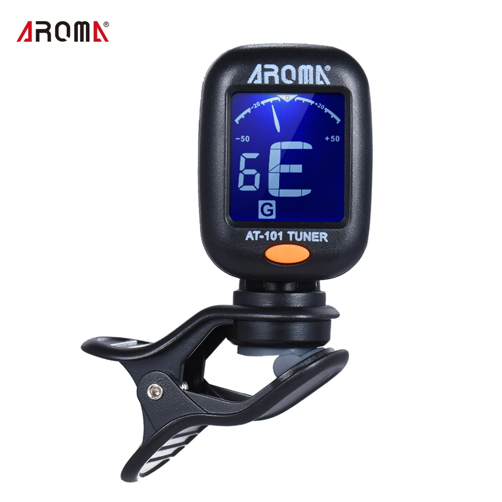 Мини-тюнер для гитары AROMA AT-101 с клипсой, с вращающимся клипсой, высокая чувствительность, для хроматической гитары, баса, скрипки, укулеле
Мини-тюнер для гитары AROMA AT-101 с клипсой, с вращающимся клипсой, высокая чувствительность, для хроматической гитары, баса, скрипки, укулеле
