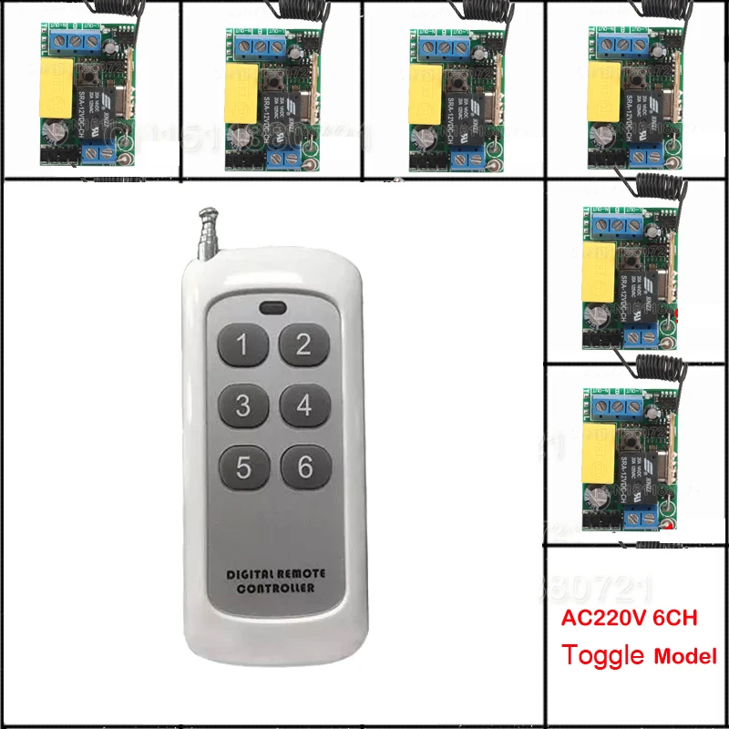 Mini AC220V Wireless Remote Control Switch Long Range Transmitter Receiver 200-500m Lamp LED Lighting Switch 315 433.92MHZ
Mini AC220V Wireless Remote Control Switch Long Range Transmitter Receiver 200-500m Lamp LED Lighting Switch 315 433.92MHZ