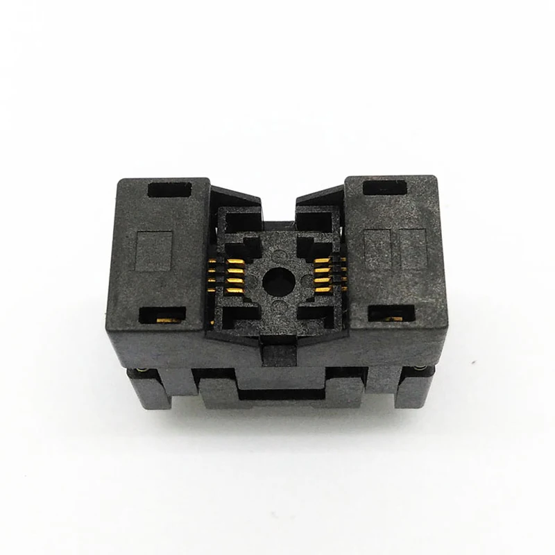 

MSOP8 SSOP8 MSOP 8 SSOP 8 IC Test Socket Pitch 0.65mm IC Body Width 3mm open top burn in socket programming socket