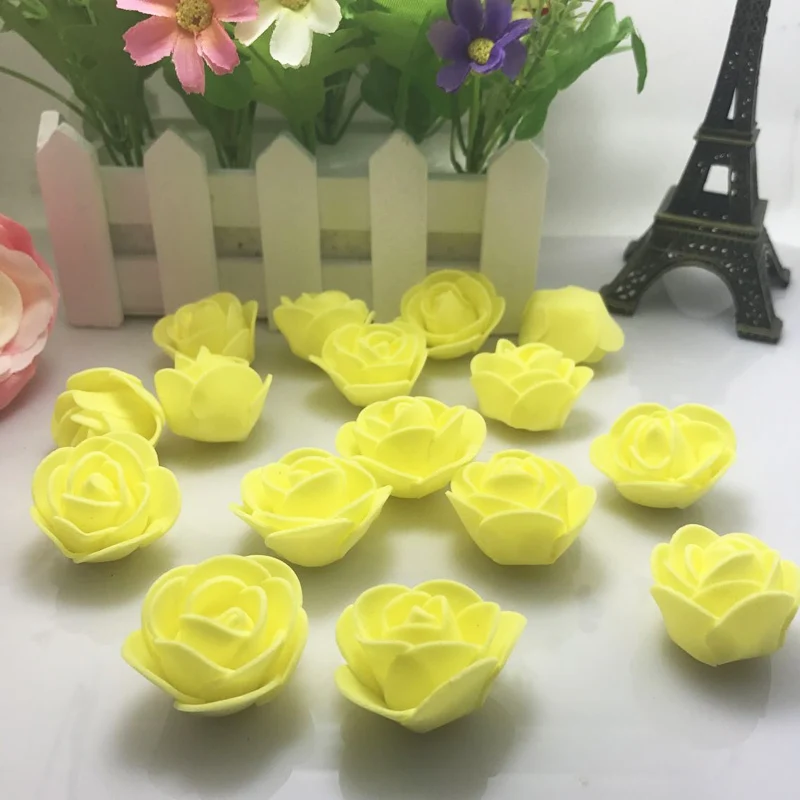 New 10pcs/lot Artificial flowers Yellow PE Rose Foam Flower Bouquet Solid Color/Scrapbooking DIY wreath Craft fake flowers
New 10pcs/lot Artificial flowers Yellow PE Rose Foam Flower Bouquet Solid Color/Scrapbooking DIY wreath Craft fake flowers