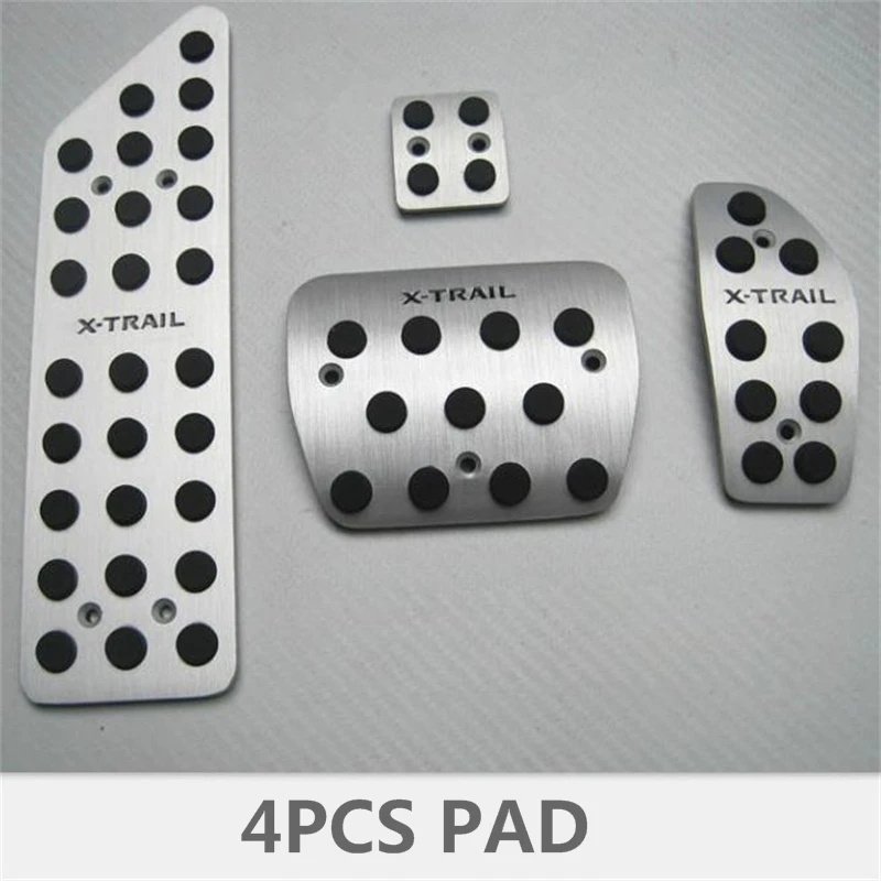ABAIWAI Accelerator Rest Brake Pedals For Nissan X-Trail Car Aluminum Alloy Pads with Screws 4pcs/set X Trail MT 2014 2015 2016
ABAIWAI Accelerator Rest Brake Pedals For Nissan X-Trail Car Aluminum Alloy Pads with Screws 4pcs/set X Trail MT 2014 2015 2016