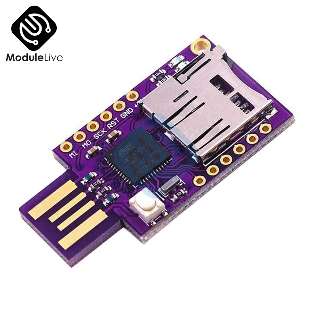 TF MicroSD Micro SD Card Slot USB Virtual Keyboard ATMEGA32U4 Module For Arduino For Leonardo R3 CJMCU
TF MicroSD Micro SD Card Slot USB Virtual Keyboard ATMEGA32U4 Module For Arduino For Leonardo R3 CJMCU