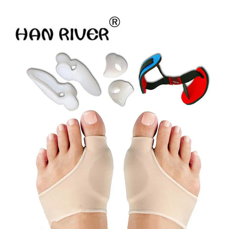 HANRIVER 7pcs/set Soft Bunion Protector Toe Straightener Toe Separating Silicone Toe Separators Thumb Feet Care Foot Pain
HANRIVER 7pcs/set Soft Bunion Protector Toe Straightener Toe Separating Silicone Toe Separators Thumb Feet Care Foot Pain