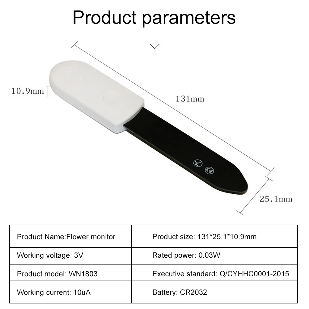 Smart Flower monitor Plant Flowers Soil PH Tester Moisture Measuring humidity Meter Hydroponics Analyzer Detector Hygrometer
Smart Flower monitor Plant Flowers Soil PH Tester Moisture Measuring humidity Meter Hydroponics Analyzer Detector Hygrometer